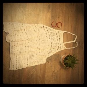 American Eagle crochet tank